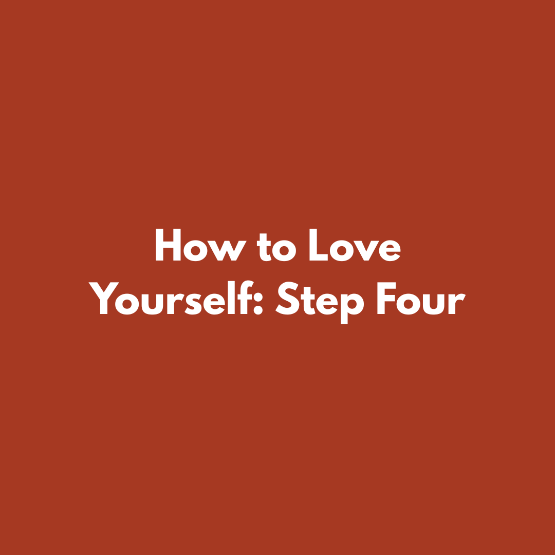 how to love yourself. step four. Be kind. Be gentle with yourself.