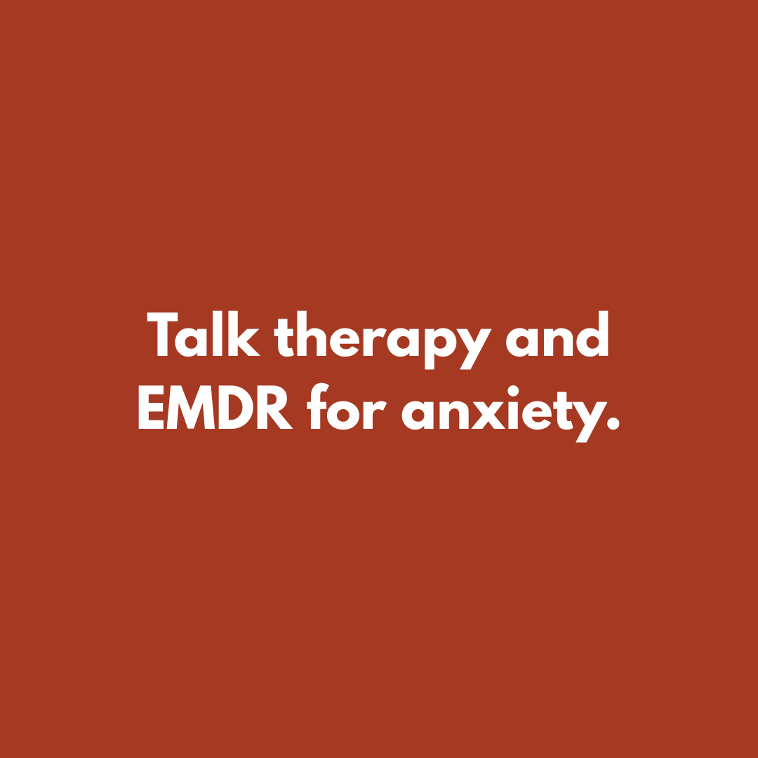 How talk therapy and EMDR for anxiety help calm the brain’s negativity bias and change the patterns that keep you stuck in overthinking.