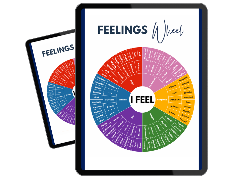 Free feelings wheel